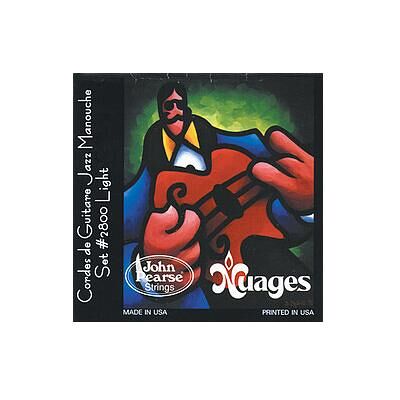 John Pearse J. Pearse 2800 L Nuages 010/045, Corde de guitare John Pearse J. Pearse 2800 L Nuages 010/045, Corde de guitare