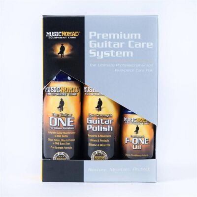 Nomad MN108 Système Premium Guitar Care (Nettoyage des instruments), Instrument : accessoires Nomad MN108 Système Premium Guitar Care (Nettoyage des instruments), Instrument : accessoires