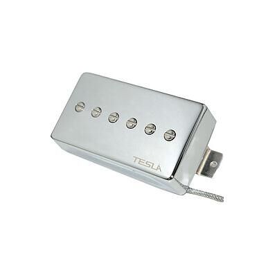 Tesla Pickup Opus-2 chrome/neck (Capteurs d'instruments), Instrument : accessoires, Argent Tesla Pickup Opus-2 chrome/neck (Capteurs d'instruments), Instrument : accessoires, Argent