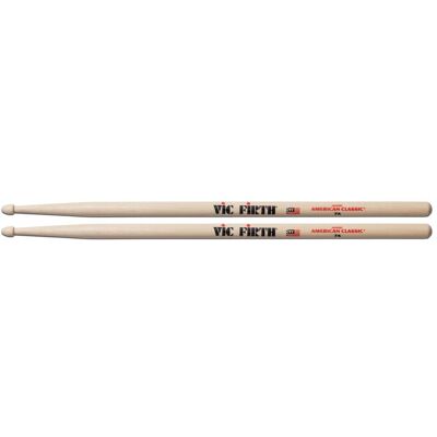 Vic Firth American Classic 7A (Batterie), Baguettes de batterie + maillets, Marron Vic Firth American Classic 7A (Batterie), Baguettes de batterie + maillets, Marron