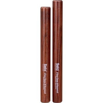 Sela Claves 2 tons 20 bois de rose, Instrument à percussion, Marron Sela Claves 2 tons 20 bois de rose, Instrument à percussion, Marron