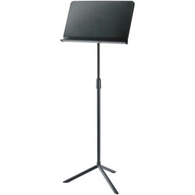 K&M 11925 Pupitre d'orchestre avec plateau plastique, empilable, Pupitre, Noir K&M 11925 Pupitre d'orchestre avec plateau plastique, empilable, Pupitre, Noir