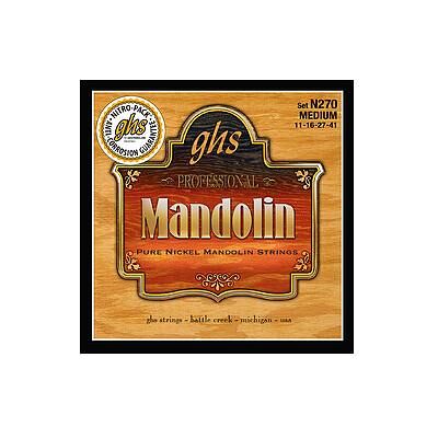 GHS N270 Mandolin Pure Nickel M (Mandoline), Corde de guitare GHS N270 Mandolin Pure Nickel M (Mandoline), Corde de guitare
