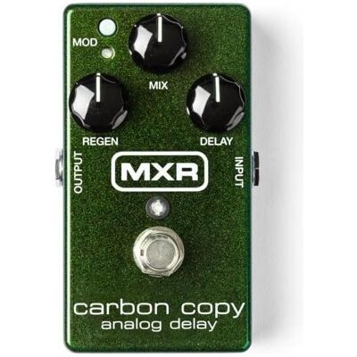 Mxr Carbon Copy Analog Delay -pedaali (Contrebasse, Guitare), Pédale d'effet, Vert Mxr Carbon Copy Analog Delay -pedaali (Contrebasse, Guitare), Pédale d'effet, Vert