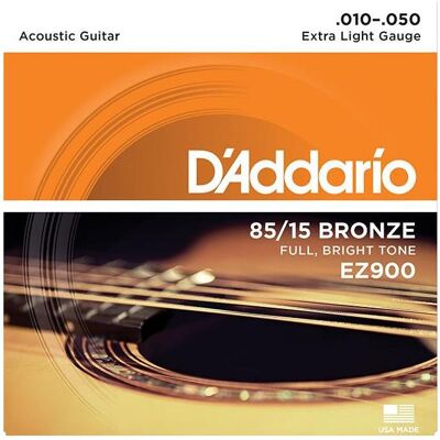 D'Addario EZ900 (6x, Guitare, 0.05"), Corde de guitare D'Addario EZ900 (6x, Guitare, 0.05"), Corde de guitare