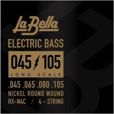 La Bella Basse RX-N4C 045/105 (4x, Contrebasse), Corde de guitare La Bella Basse RX-N4C 045/105 (4x, Contrebasse), Corde de guitare