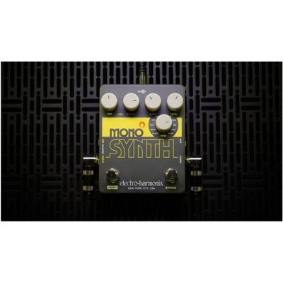 Electro-Harmonix Synth mono (Guitare électrique), Pédale d'effet, Gris, Jaune Electro-Harmonix Synth mono (Guitare électrique), Pédale d'effet, Gris, Jaune