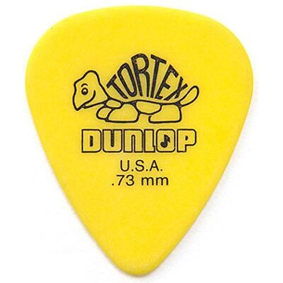 Dunlop Blister de 12 pièces, Médiator, Jaune Dunlop Blister de 12 pièces, Médiator, Jaune