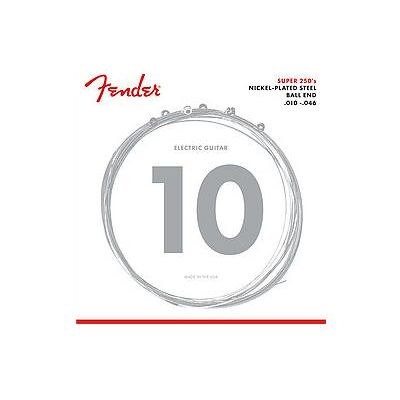 Fender Super 250's R 010/046 (6x, Guitare électrique, 0.02"), Corde de guitare Fender Super 250's R 010/046 (6x, Guitare électrique, 0.02"), Corde de guitare
