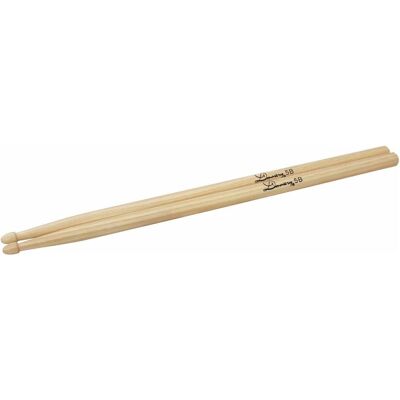 Dimavery DDS-5B Baguettes de batterie (Batterie), Baguettes de batterie + maillets, Marron Dimavery DDS-5B Baguettes de batterie (Batterie), Baguettes de batterie + maillets, Marron