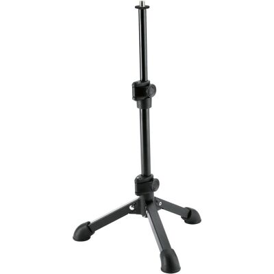 K&M Trépied de table, Pied de microphone, Noir K&M Trépied de table, Pied de microphone, Noir