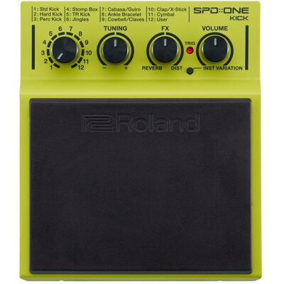 Roland SPD::ONE Kick (Batterie électronique), Batterie, Noir, Jaune Roland SPD::ONE Kick (Batterie électronique), Batterie, Noir, Jaune