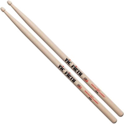 Vic Firth Série américaine X55A (Batterie), Baguettes de batterie + maillets, Beige, Marron Vic Firth Série américaine X55A (Batterie), Baguettes de batterie + maillets, Beige, Marron