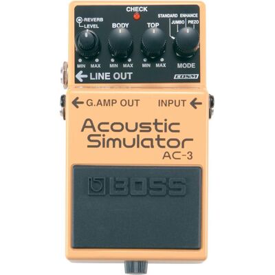 Boss (Electronics) Effet guitare Effet acoustique (Guitare), Pédale d'effet, Noir Boss (Electronics) Effet guitare Effet acoustique (Guitare), Pédale d'effet, Noir