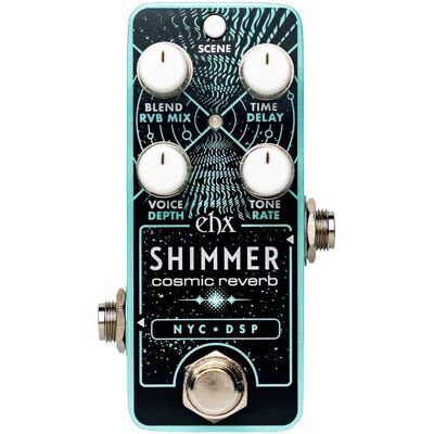 Electro-Harmonix Pico Shimmer Reverb (Guitare), Pédale d'effet, Bleu Electro-Harmonix Pico Shimmer Reverb (Guitare), Pédale d'effet, Bleu