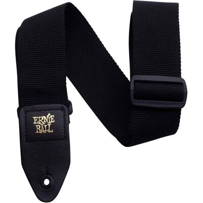 Ernie Ball Sangle de guitare en polypro, Guitare : accessoires, Noir Ernie Ball Sangle de guitare en polypro, Guitare : accessoires, Noir