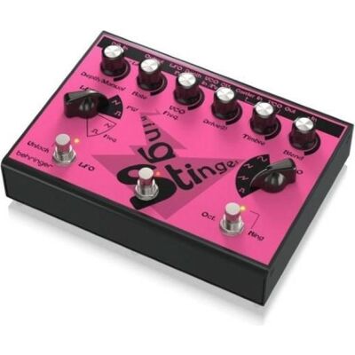 Behringer RING STINGER Efekt gitarowy typu ring modulator (Guitare), Pédale d'effet, Noir Behringer RING STINGER Efekt gitarowy typu ring modulator (Guitare), Pédale d'effet, Noir