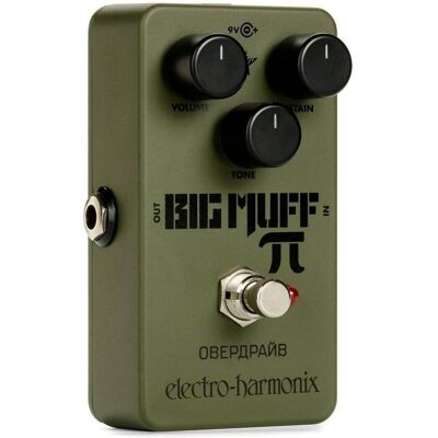 Electro-Harmonix Green Russian Big Muff Pi (Guitare électrique), Pédale d'effet, Vert Electro-Harmonix Green Russian Big Muff Pi (Guitare électrique), Pédale d'effet, Vert