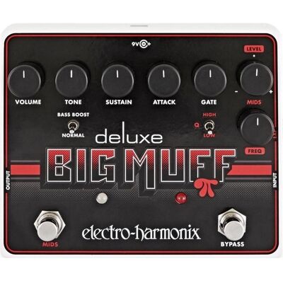 Electro-Harmonix Deluxe Big Muff Pi (Guitare), Pédale d'effet, Vert Electro-Harmonix Deluxe Big Muff Pi (Guitare), Pédale d'effet, Vert