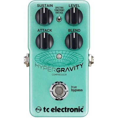 TC Electronic Compresseur HyperGravity Compresseur (Guitare), Pédale d'effet, Noir TC Electronic Compresseur HyperGravity Compresseur (Guitare), Pédale d'effet, Noir