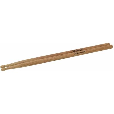 Dimavery DDS-5B Baguettes de batterie (Batterie), Baguettes de batterie + maillets, Marron Dimavery DDS-5B Baguettes de batterie (Batterie), Baguettes de batterie + maillets, Marron