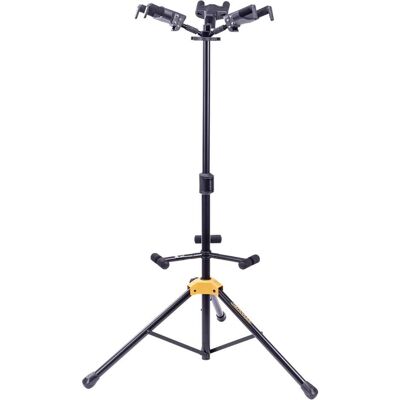 Hercules Stands Stand de guitare triple (Contrebasse, Guitare, Guitare électrique), Pied + support pour instrument, Noir Hercules Stands Stand de guitare triple (Contrebasse, Guitare, Guitare électrique), Pied + support pour instrument, Noir