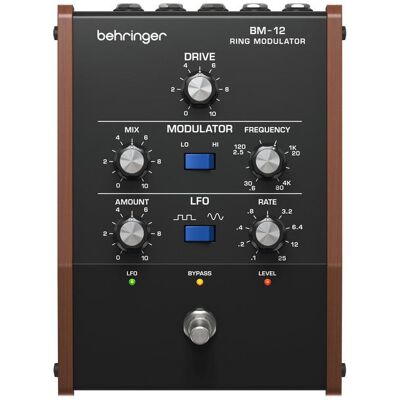 Behringer BM-12 RING MODULATOR Efekt gitarowy (Guitare), Pédale d'effet, Noir Behringer BM-12 RING MODULATOR Efekt gitarowy (Guitare), Pédale d'effet, Noir