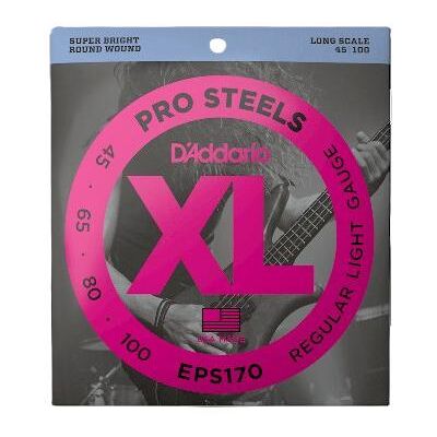 D'Addario EPS170 (4x, Basse électrique, 0.10"), Corde de guitare D'Addario EPS170 (4x, Basse électrique, 0.10"), Corde de guitare