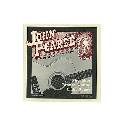 John Pearse J. Pearse 1400L Ph.Bronze 12 Str.010/047, Corde de guitare John Pearse J. Pearse 1400L Ph.Bronze 12 Str.010/047, Corde de guitare