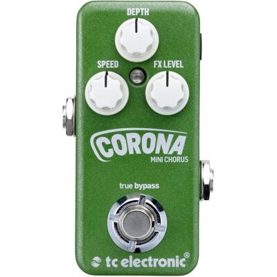 TC Electronic Corona Mini Chorus - Effet guitare (Guitare), Pédale d'effet, Vert TC Electronic Corona Mini Chorus - Effet guitare (Guitare), Pédale d'effet, Vert