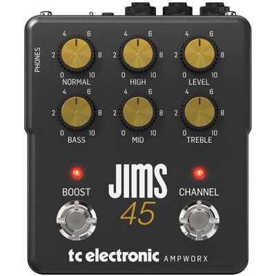 TC Electronic JIMS 45 PREAMP Przedwzmacniacz gitarowy (Guitare), Pédale d'effet TC Electronic JIMS 45 PREAMP Przedwzmacniacz gitarowy (Guitare), Pédale d'effet