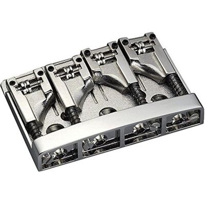 Schaller 3D-4 Bass Bridge nickel, Guitare : accessoires, Argent Schaller 3D-4 Bass Bridge nickel, Guitare : accessoires, Argent