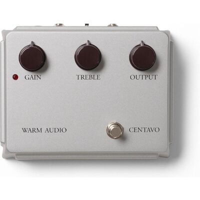 Warm Audio Centavo Édition limitée Argent (Contrebasse, Guitare), Pédale d'effet, Argent Warm Audio Centavo Édition limitée Argent (Contrebasse, Guitare), Pédale d'effet, Argent