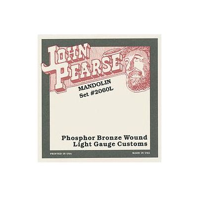 John Pearse 2060L Light Mandolin Loop End (Mandoline), Corde de guitare John Pearse 2060L Light Mandolin Loop End (Mandoline), Corde de guitare