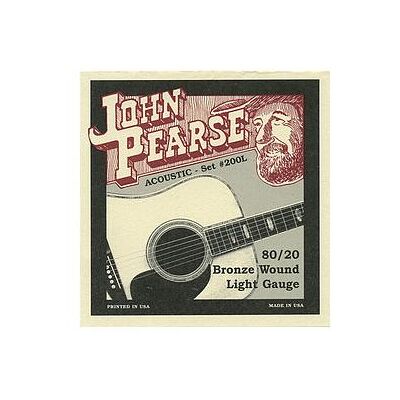 John Pearse J. Pearse 200 L Bronze 012/053, Corde de guitare John Pearse J. Pearse 200 L Bronze 012/053, Corde de guitare