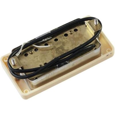 Dimavery Humbucker avec capuchon argenté et cadre (Capteurs d'instruments), Instrument : accessoires, Argent Dimavery Humbucker avec capuchon argenté et cadre (Capteurs d'instruments), Instrument : accessoires, Argent