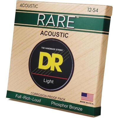 DR Strings DR String RPM-12 Rare Set di Corde (6x, Guitare, 0.02"), Corde de guitare DR Strings DR String RPM-12 Rare Set di Corde (6x, Guitare, 0.02"), Corde de guitare
