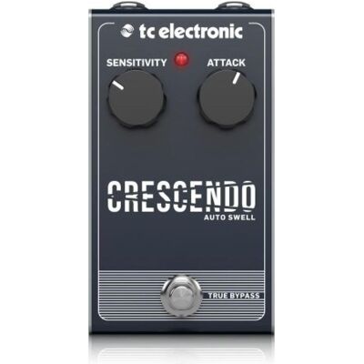 TC Electronic Crescendo Auto Swell Efekt typu auto swell (Guitare), Pédale d'effet, Noir TC Electronic Crescendo Auto Swell Efekt typu auto swell (Guitare), Pédale d'effet, Noir