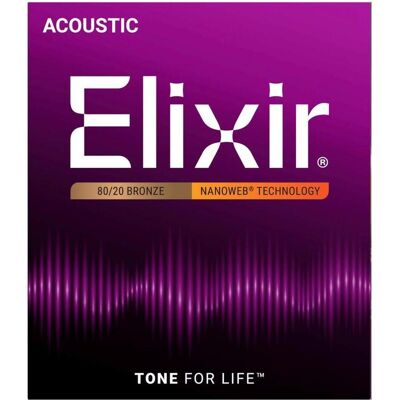 Elixir 11002 Acoustic Guitar String Mutation (6x, 0.05"), Corde de guitare Elixir 11002 Acoustic Guitar String Mutation (6x, 0.05"), Corde de guitare