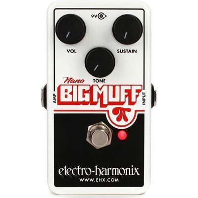 Electro-Harmonix Nano Big Muff Pi (Guitare électrique), Pédale d'effet, Noir Electro-Harmonix Nano Big Muff Pi (Guitare électrique), Pédale d'effet, Noir
