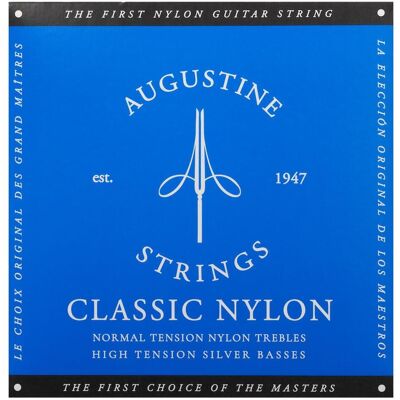 Augustine Classic Blue Hard (6x, Guitare, 0.05"), Corde de guitare Augustine Classic Blue Hard (6x, Guitare, 0.05"), Corde de guitare