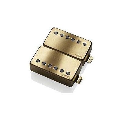 EMG 57/66 Humbucking Set or brossé (Capteurs d'instruments), Instrument : accessoires, Or EMG 57/66 Humbucking Set or brossé (Capteurs d'instruments), Instrument : accessoires, Or