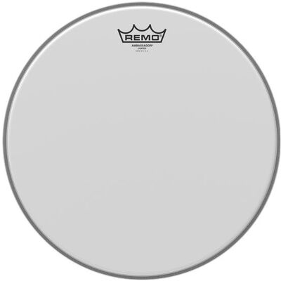 Remo BR-1118-00 (Caisse claire, Grosse caisse, Moulinet, Tom), Peau de batterie, Blanc Remo BR-1118-00 (Caisse claire, Grosse caisse, Moulinet, Tom), Peau de batterie, Blanc