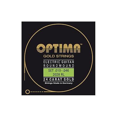 Optima or 2028 Regul. Light 010/046, Corde de guitare Optima or 2028 Regul. Light 010/046, Corde de guitare