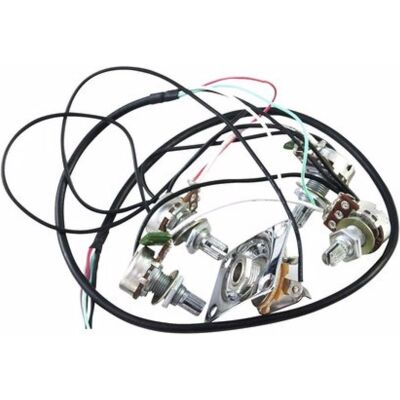 Dimavery LP Poti-Set incl. 4x Poti/prise jack (Pièces de rechange pour instruments), Instrument : accessoires Dimavery LP Poti-Set incl. 4x Poti/prise jack (Pièces de rechange pour instruments), Instrument : accessoires