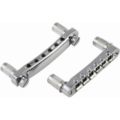 Dimavery Pont et Stopbar Tailpiece pour modèle LP, Guitare : accessoires Dimavery Pont et Stopbar Tailpiece pour modèle LP, Guitare : accessoires