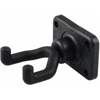 Dimavery Support mural pour guitare (Guitare électrique), Pied + support pour instrument, Noir Dimavery Support mural pour guitare (Guitare électrique), Pied + support pour instrument, Noir