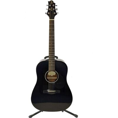 No Name Samick D-1 BK - guitare acoustique (Guitare acoustique), Guitare, Noir No Name Samick D-1 BK - guitare acoustique (Guitare acoustique), Guitare, Noir
