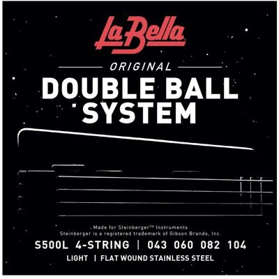 La Bella S500L Flatwound D. Ball 043/104, Corde de guitare La Bella S500L Flatwound D. Ball 043/104, Corde de guitare