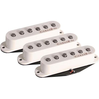 Kinman Ensemble de micros Woodstock (3) (Capteurs d'instruments), Instrument : accessoires, Blanc Kinman Ensemble de micros Woodstock (3) (Capteurs d'instruments), Instrument : accessoires, Blanc